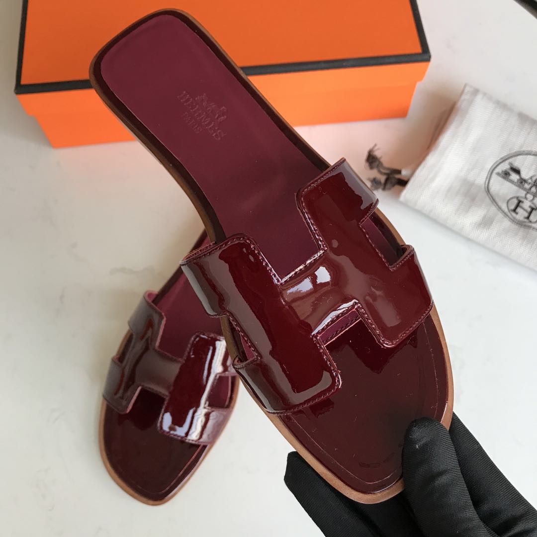 에르메스 올수공 오란 슬리퍼 샌들 페이던트 07